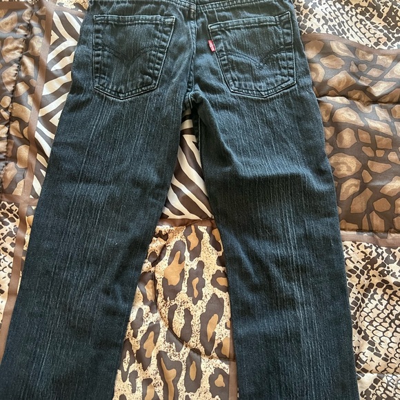 Levi’s Boys Black Jeans - Picture 3 of 5